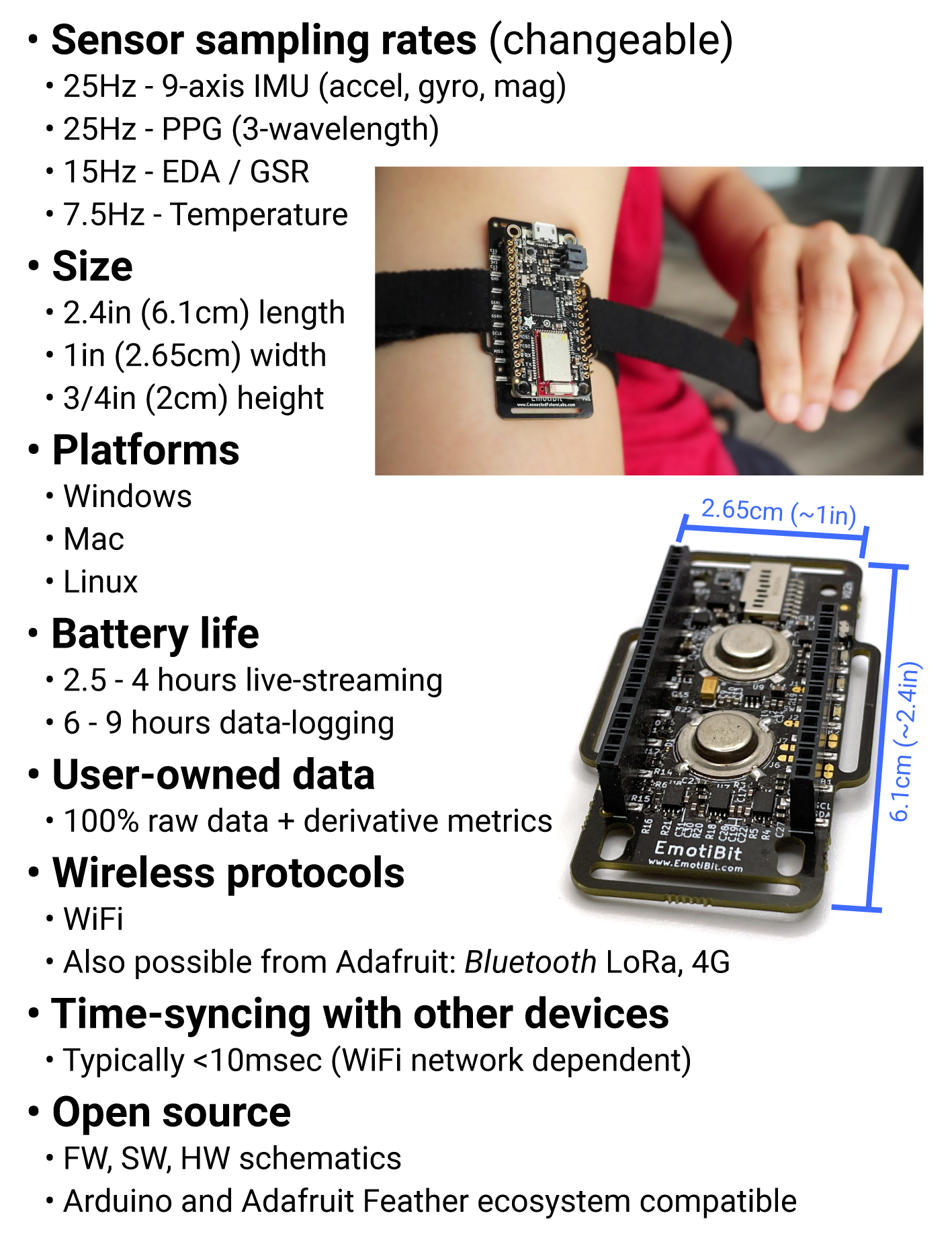 All-in-One EmotiBit Bundle