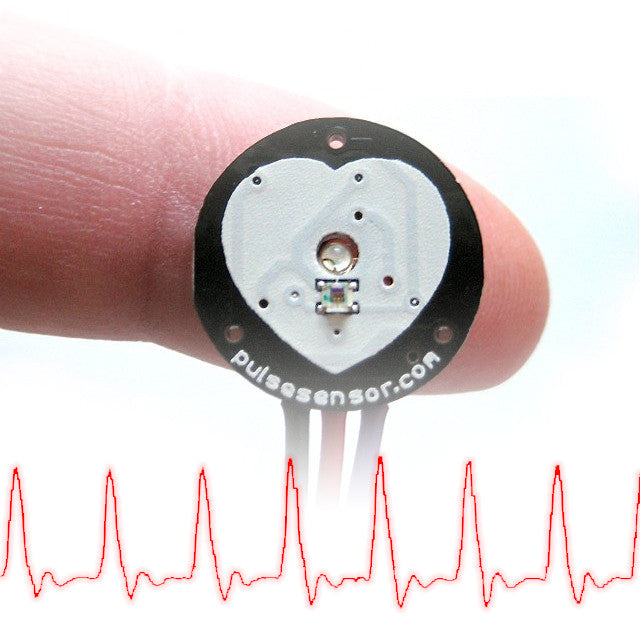 Pulse Sensor (Heart-Rate Monitor) – OpenBCI Shop