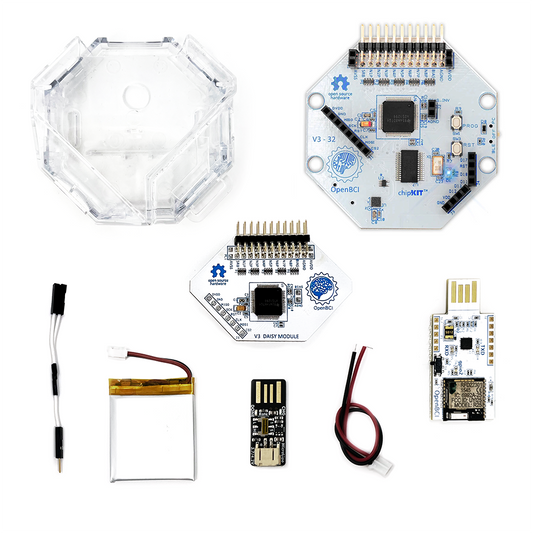 Cyton + Daisy Biosensing Boards (16-Channels)